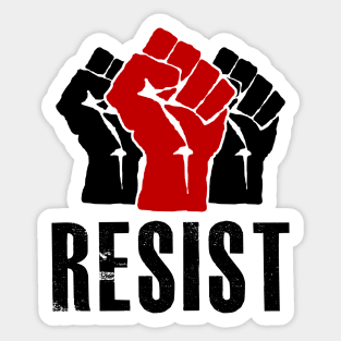 Resist Sticker